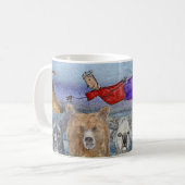 Mug #3 Joanna Flying Over Animals  Koffiemok (Voorkant links)
