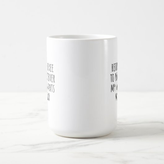 Mug (443 ml) - Retired Koffiemok (Center)