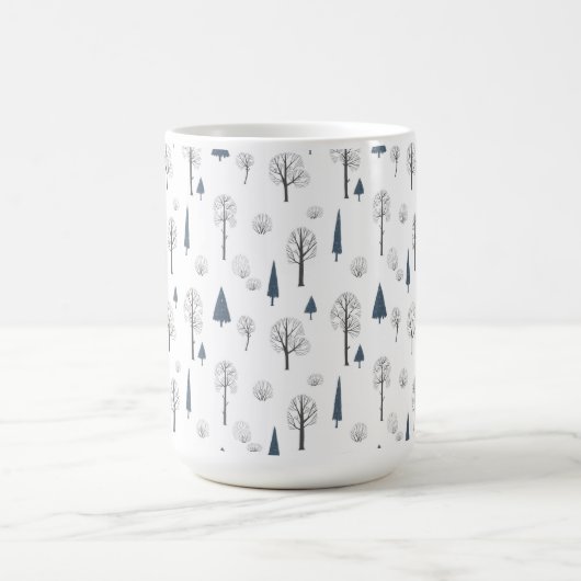 Mug (443 ml) - Winter Pattern Koffiemok (Center)