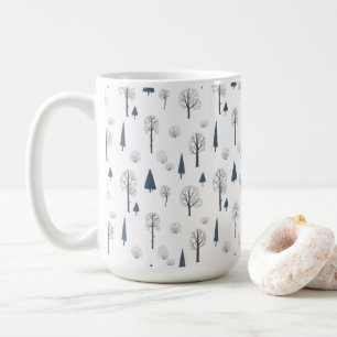 Mug (443 ml) - Winter Pattern Koffiemok