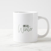 Mug (591 ml) - Hello Winter Grote Koffiekop (Rechts)