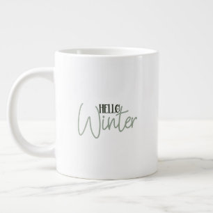 Mug (591 ml) - Hello Winter Grote Koffiekop