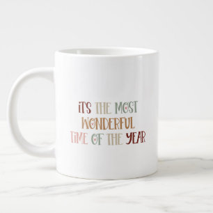 Mug (591 ml) - It's The Most Wonderful Time Grote Koffiekop