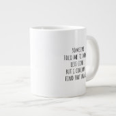 Mug (591 ml) - Less Coffee Grote Koffiekop (Voorkant rechts)
