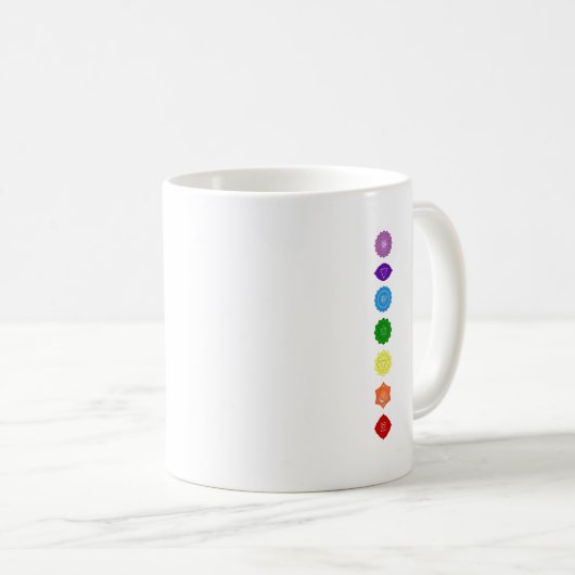 Mug 7 Chakras Koffiemok (Voorkant rechts)