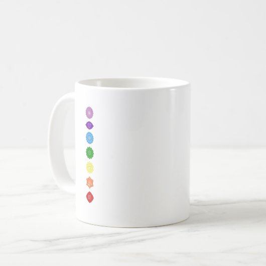 Mug 7 Chakras Koffiemok (Voorkant links)