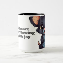 Mug A heart overflowing with joy Mok