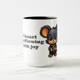 Mug A heart overflowing with joy Mok