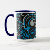 Mug Abstract design  Mok (Links)