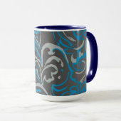 Mug Abstract design  Mok (Voorkant rechts)