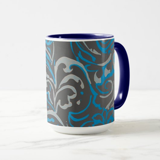 Mug Abstract design  Mok (Voorkant rechts)