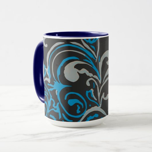 Mug Abstract design  Mok (Voorkant links)