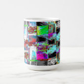 Mug – Abstract Grid Koffiemok (Center)