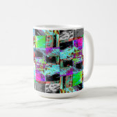 Mug – Abstract Grid Koffiemok (Voorkant rechts)