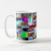 Mug – Abstract Grid Koffiemok (Links)