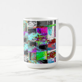 Mug – Abstract Grid Koffiemok