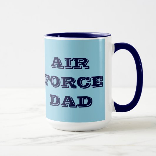 Mug Air Force Dad Mok (Rechts)