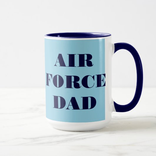 Mug Air Force Dad Mok (Rechts)