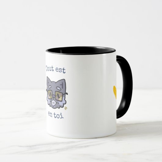 MUG "Alles is in jou" Mok (Voorkant rechts)