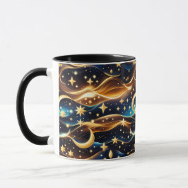 Mug - Amber Celestial Moon Mok