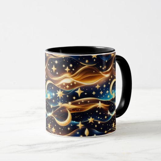 Mug - Amber Celestial Moon Mok (Voorkant rechts)