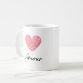 Mug Amour Koffiemok (Voorkant links)