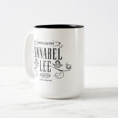 Mug "Annabel Lee" Tweekleurige Koffiemok (Voorkant links)