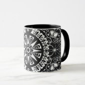 Mug, Arabo-Islamitische decoratie Mok (Voorkant rechts)