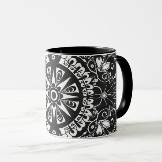 Mug, Arabo-Islamitische decoratie Mok (Voorkant rechts)