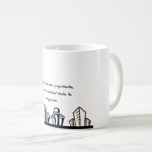 Mug Arquitecto Koffiemok (Voorkant rechts)