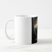 Mug art abstract olifant koffiemok (Links)