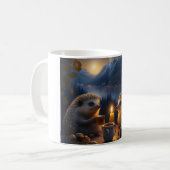Mug art abstracte Hison Koffiemok (Voorkant links)