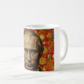 Mug art abstracte Poetin Koffiemok (Voorkant rechts)