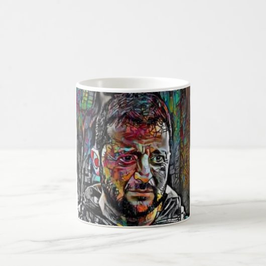 Mug art abstracte Zelensky Koffiemok (Center)