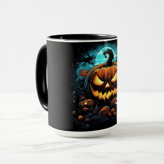 Mug Autumn Dream in Pumpkin Cup Mok (Voorkant links)
