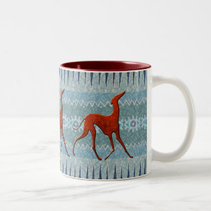 Mug Azawakhs Tweekleurige Koffiemok
