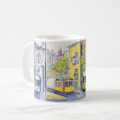 Mug azulejos Lissabon Koffiemok (Voorkant links)