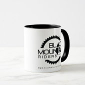 Mug B&W Black Mountain Riders Mok (Voorkant rechts)