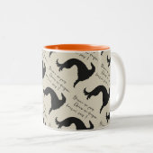 Mug Barzoj Tweekleurige Koffiemok (Voorkant rechts)