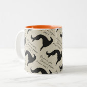 Mug Barzoj Tweekleurige Koffiemok (Voorkant links)
