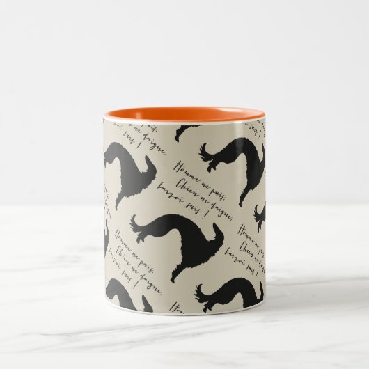 Mug Barzoj Tweekleurige Koffiemok (Center)