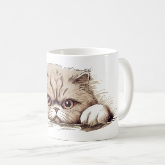 Mug BEAUX CHATS MINOU 01 Koffiemok (Voorkant rechts)