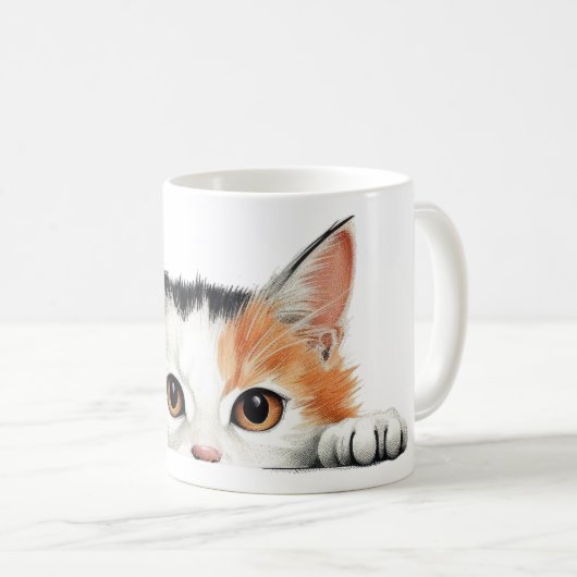 Mug BEAUX CHATS MINOU 04 Koffiemok (Voorkant rechts)