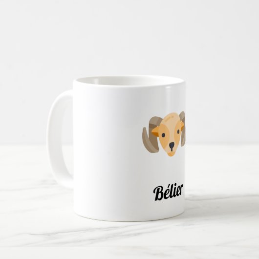 Mug Bélier Koffiemok (Voorkant links)