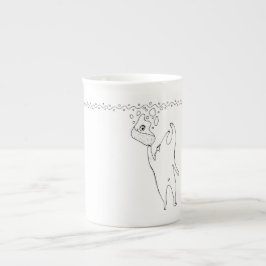 Mug bereiken porselein kop