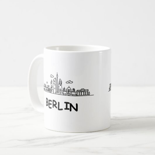 Mug Berlin Koffiemok (Voorkant links)