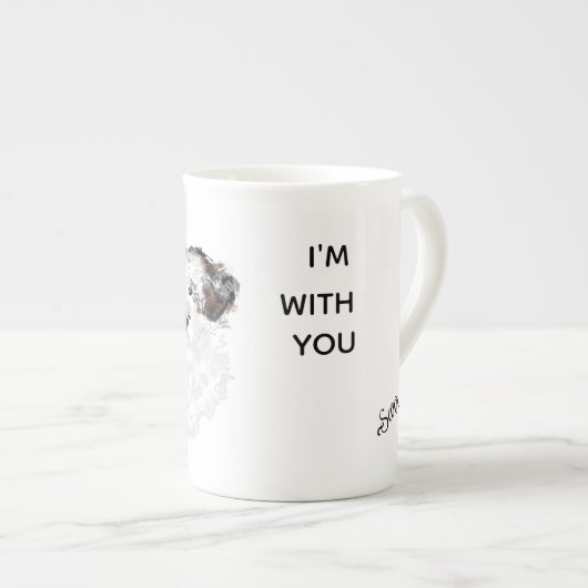 Mug : Best Friend's Porselein Kop (Voorkant rechts)