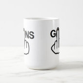 Mug Bird Flipping Guns Flip Koffiemok (Center)