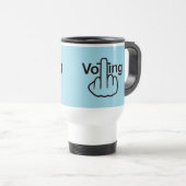 Mug Bird Flipping Voting Flip Reisbeker (Voorkant rechts)