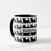 Mug Black Bull Design Mok (Voorkant links)